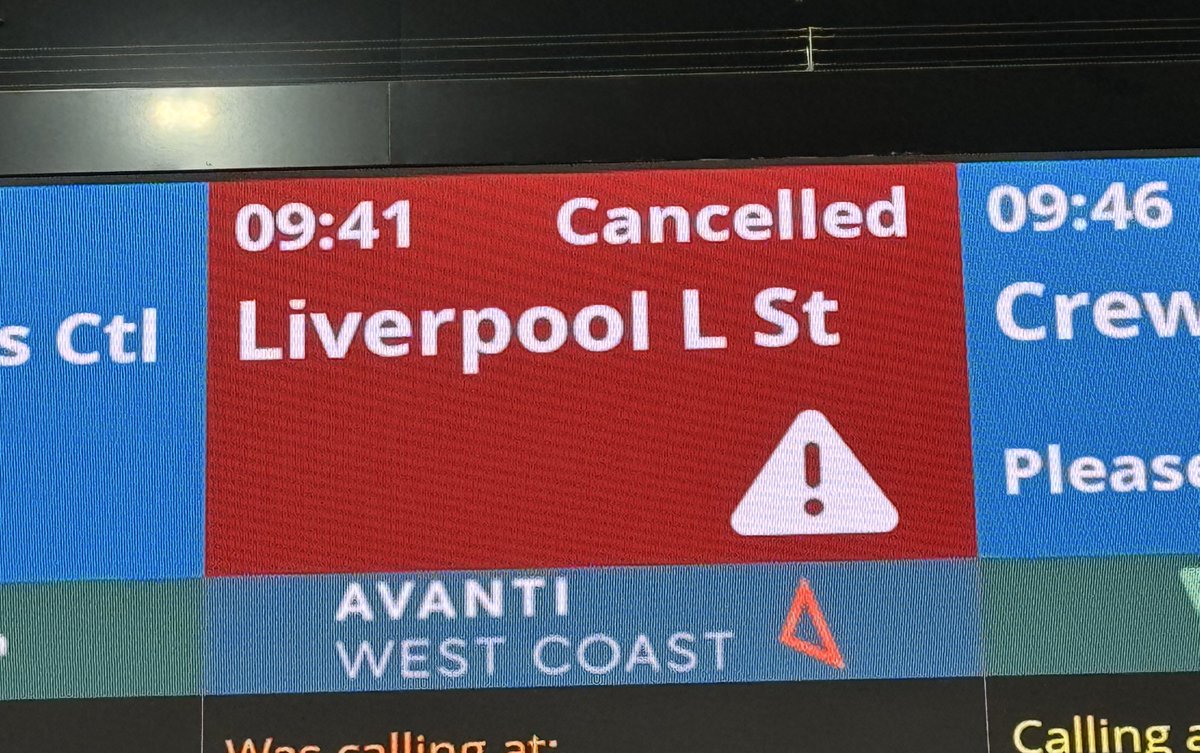 I have been in the Yookay for three hours…