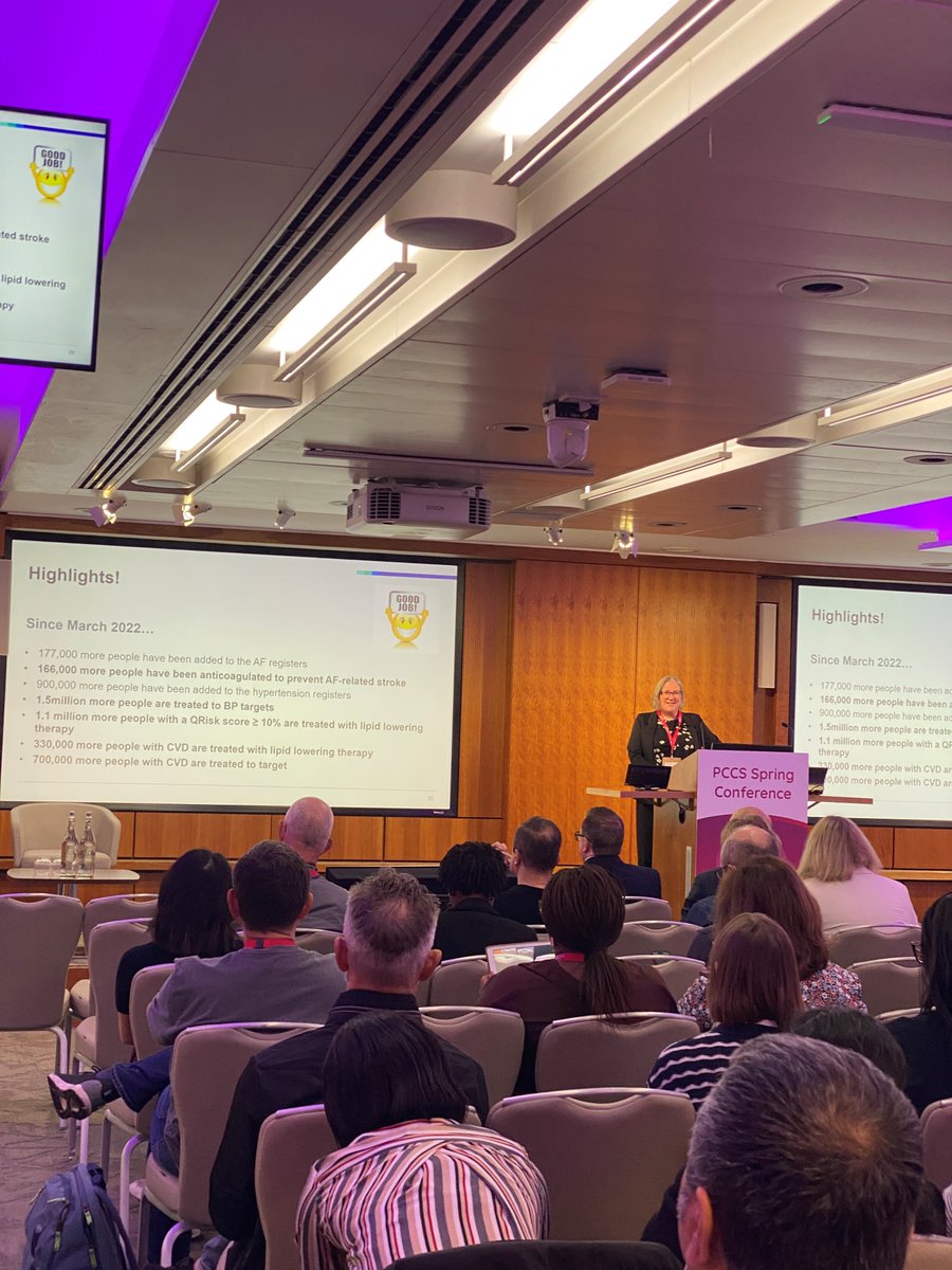 Primary Care Cardiovascular Society (@pccs_uk) on Twitter photo Helen Williams <a href="/CardioPharmUK/">Helen Williams đź’Š</a> opens our conference with the 'State of the nation' - AF is a success story both in detection + prevention but BP remains a work in progress. 1 in 12 people are living with undetected AF, but now we have 91% of diagnosed patients are anticoagulated. Helen Williams <a href="/CardioPharmUK/">Helen Williams đź’Š</a> opens our conference with the 'State of the nation' - AF is a success story both in detection + prevention but BP remains a work in progress. 1 in 12 people are living with undetected AF, but now we have 91% of diagnosed patients are anticoagulated.