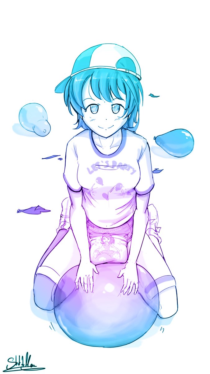 Commission: Popping balloons

#abdl #diaper #diapergirl #diaperlover #abdlart #オムツ