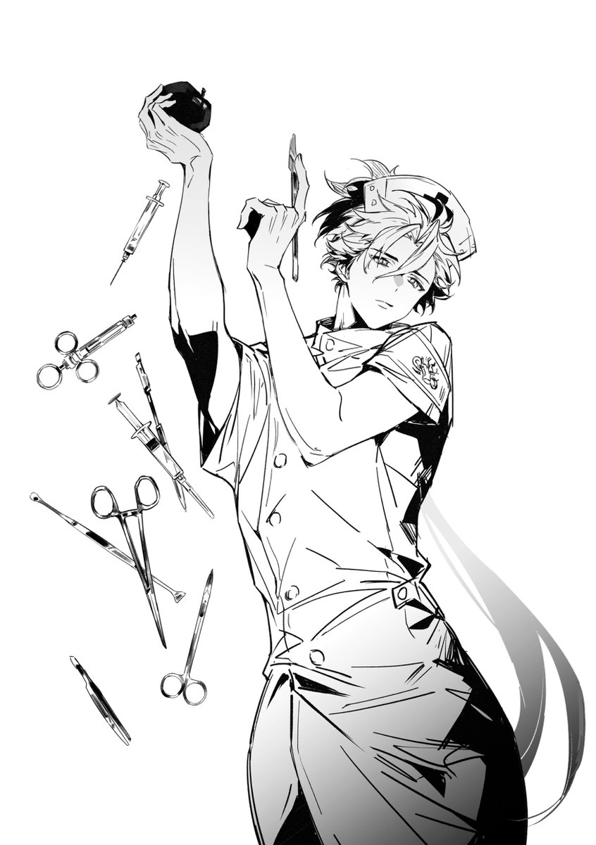 RoroC2X_X's tweet image. 【热爱発覚中】
狼狈的发完了去画新的了……