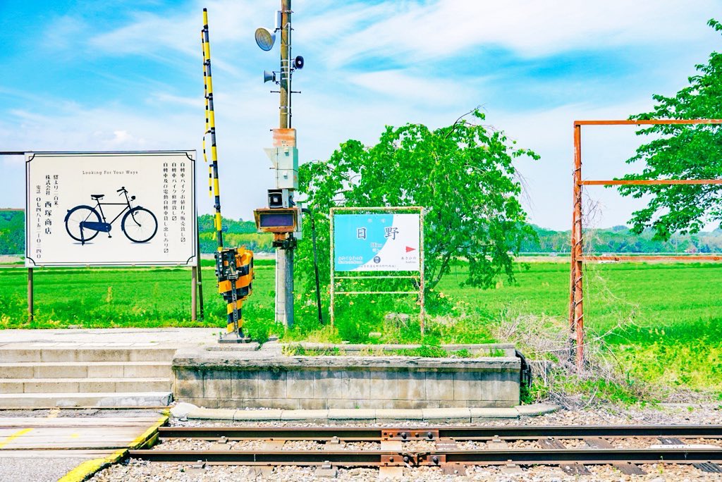 shima_photrip's tweet image. 沿線で出会った、いろんなGreen ⸝⋆

#近江鉄道
#滋賀