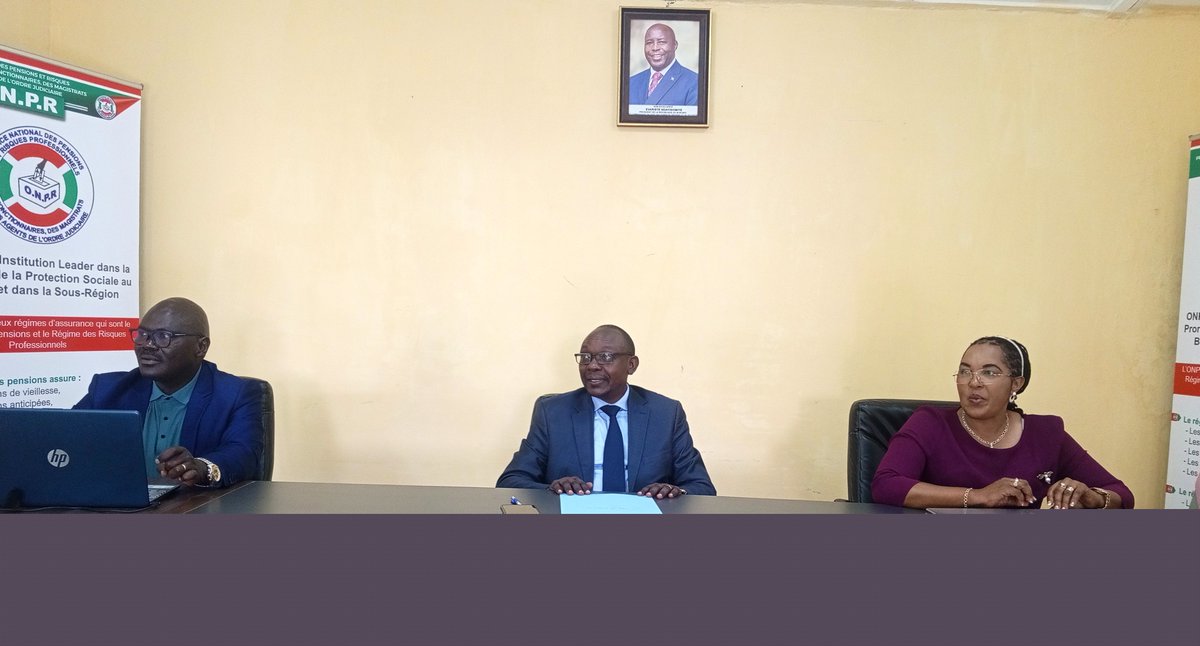 #Burundi #OnprInnovation les membres du Comité de Direction de l'#ONPR se réunissent  à une réunion ordinaire ce 21Mai 2025 sous la direction de son Directeur Général <a href="/anastase_jean/">Hicuburundi Jean Anastase</a>, avec l'un des pts  à l'ordre du jour :'Notation du personnel de l'office ...