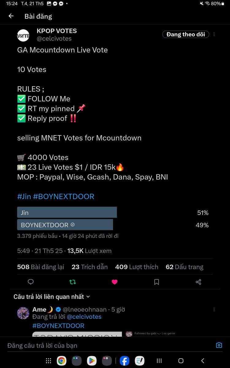 chiiubesua's tweet photo. @celcivotes For #BOYNEXTDOOR https://t.co/NneRKJzlVO