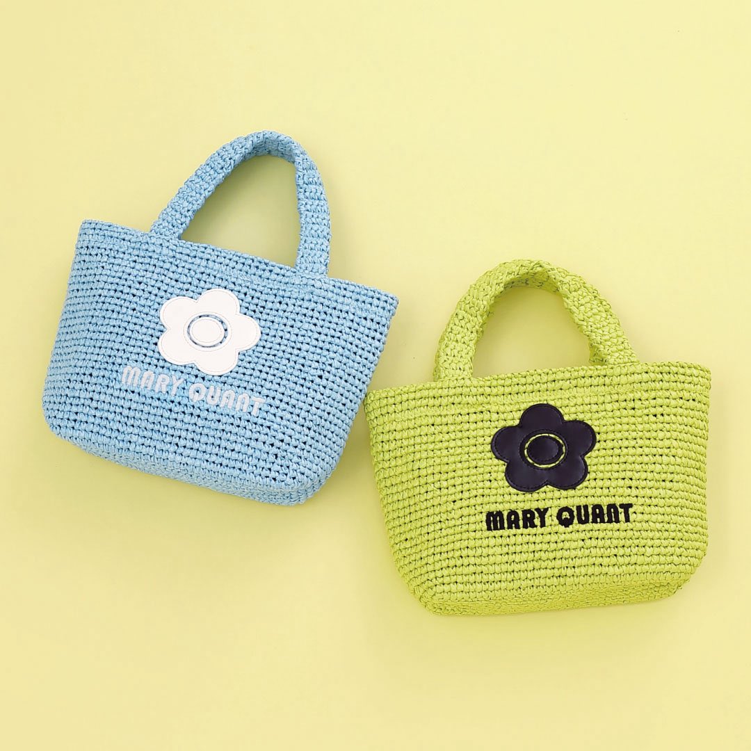 クロッシェラフィアライク トート マリークワント(MARY QUANT) MARY QUANT official on X: 