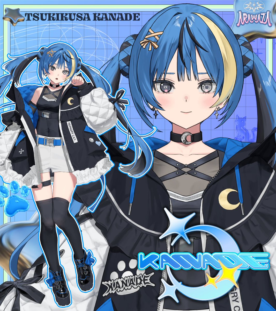 ⁺˖ 初投稿 ˖⁺

あなたに寄り添うちいさな音色、#ARAWAZA 所属の月草かなでです🐈‍⬛🫧

歌が大好き！
⋆⸜ 夢はみんなの毎日の当たり前の存在になること ⸝⋆

これからたくさん頑張るから🩵🔁で応援してくれると嬉しいなฅ♡

#新人VTuber
#VTuber準備中
#VTuber