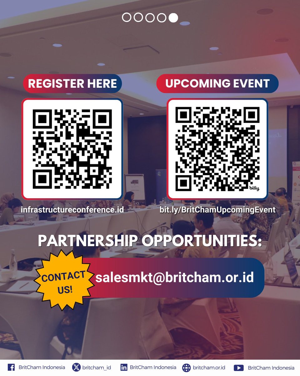 BritCham_ID's tweet photo. On 9 May 2025, the British Chamber of Commerce (BritCham) Indonesia convened a series of Focus Group Discussions (FGDs) in preparation for the upcoming International Conference on Infrastructure (ICI).
Full post — https://t.co/1eZ4EI0GZt
#BritChamID https://t.co/0P2YuYGHvY
