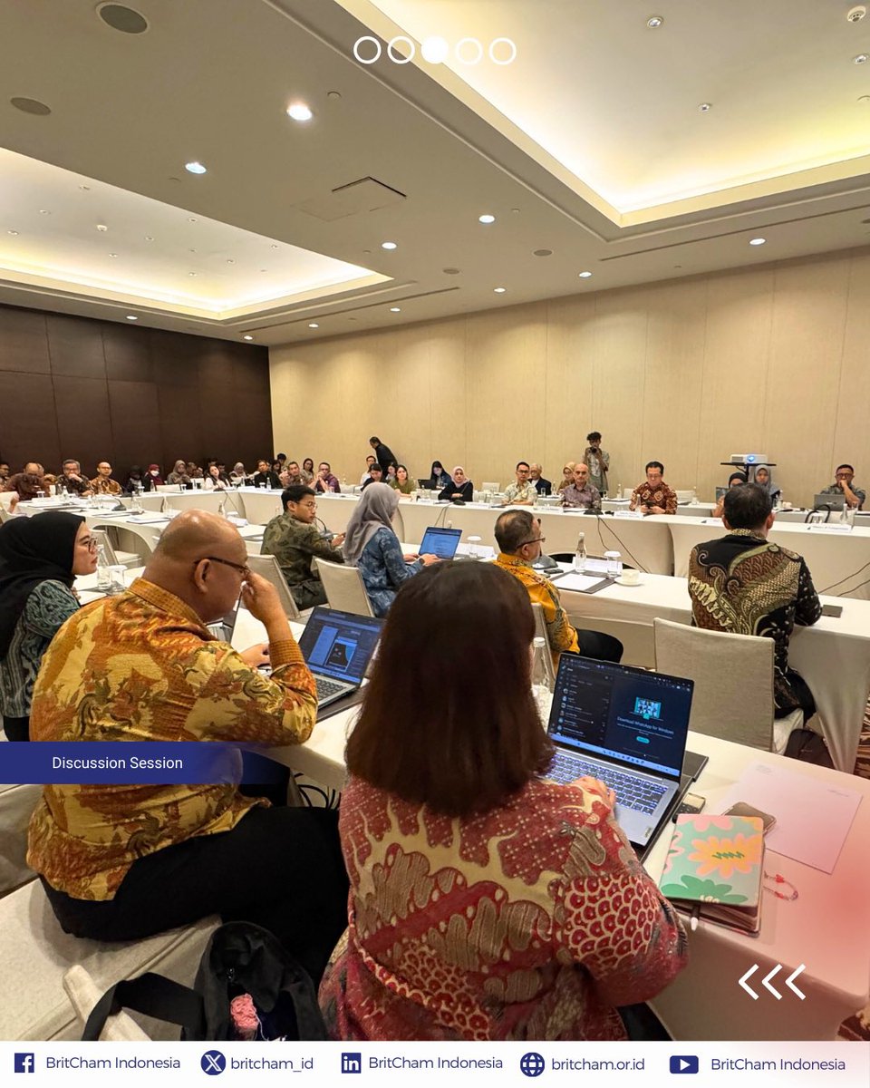 BritCham_ID's tweet photo. On 9 May 2025, the British Chamber of Commerce (BritCham) Indonesia convened a series of Focus Group Discussions (FGDs) in preparation for the upcoming International Conference on Infrastructure (ICI).
Full post — https://t.co/1eZ4EI0GZt
#BritChamID https://t.co/0P2YuYGHvY