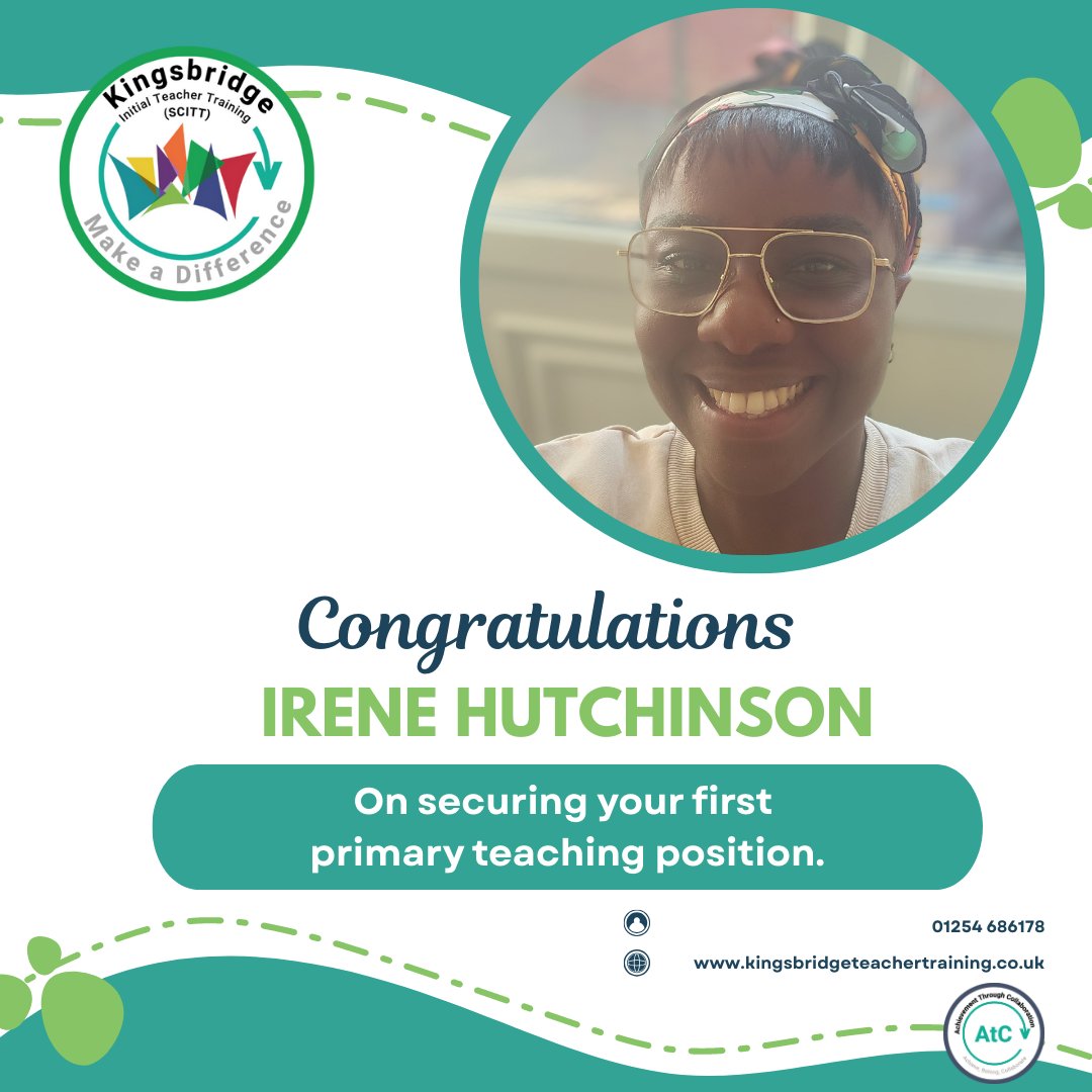 🎉 Celebrating Success! 🎉

We are absolutely thrilled to share this wonderful news!

Wishing you every success as you begin your teaching career — the future is lucky to have you in it!

#NewTeacher #TeachingSuccess #ProudMoment #TeacherJourney #EducationMatters #Congratulations