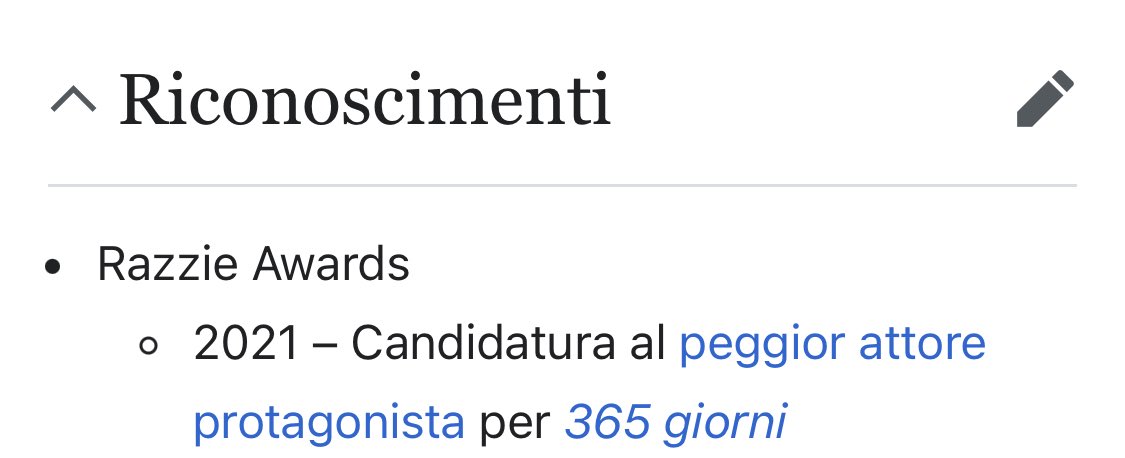 <a href="/trash_italiano/">Trash Italiano</a> Rinnovo anche qui l’elenco dei riconoscimenti ricevuti in campo nazionale e internazionale da <a href="/MicheleMorroner/">Michele Morrone Official</a> :