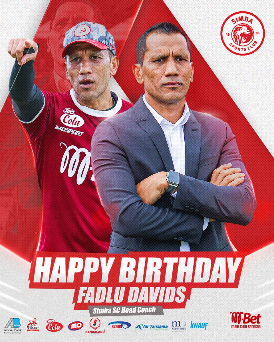 Happy birthday Coach Fadluraghman Davids. #HIITUNABEBA #WenyeNchi #NguvuMoja