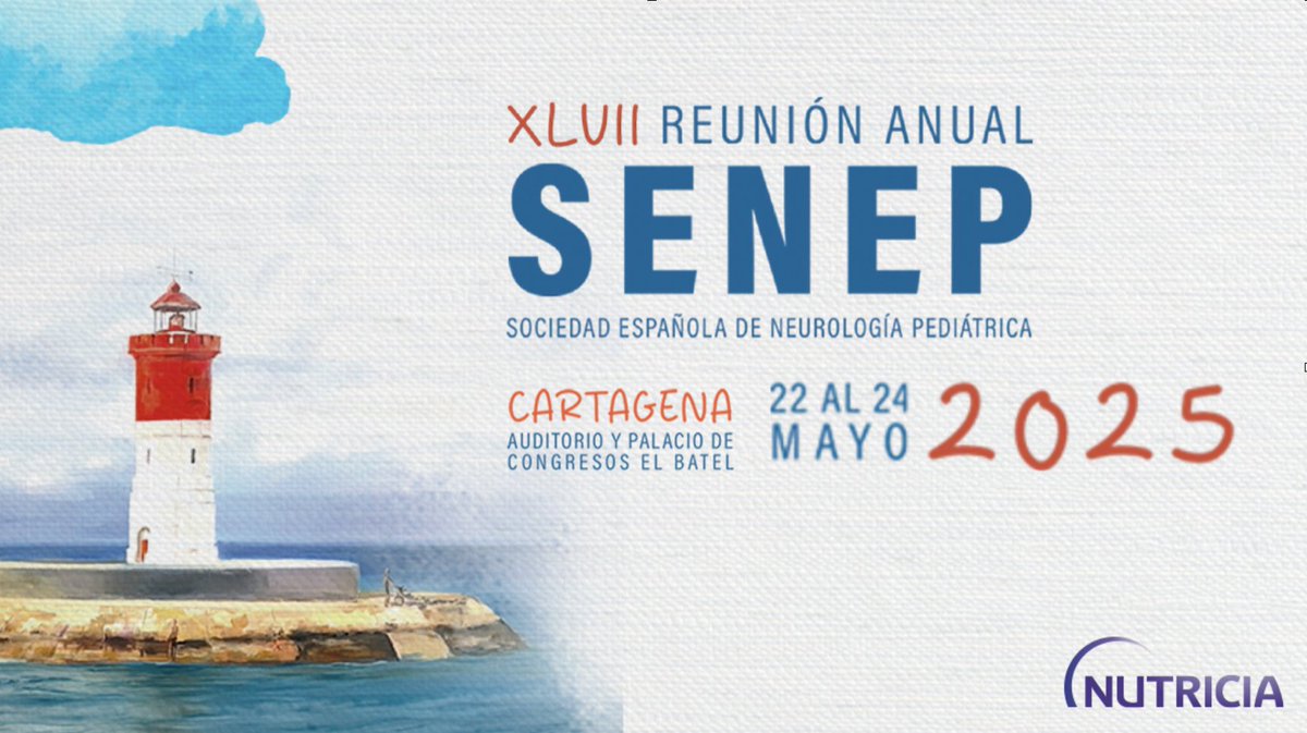🗓️ Del 22 al 24 de mayo estaremos en la XLVII Reunión Anual de la Sociedad Española de Neurología Pediátrica SENEP, en Cartagena.
👩‍⚕️ Visita nuestro stand y descubre todos nuestros productos y servicios. ¡Tenemos mucho que contarte!

#neurologia #NutricionClinica