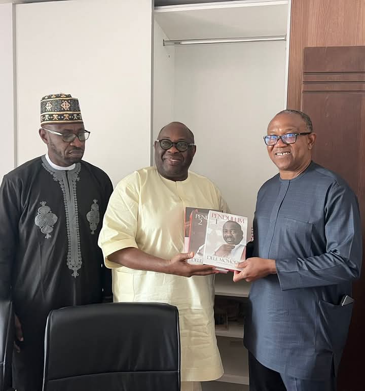 Labour Party Presidential Candidate in the 2023 General Elections <a href="/PeterObi/">Peter Obi</a> celebrates the African media guru <a href="/DeleMomodu/">Dele Momodu Ovation</a> as he clocks 65 years of age. With him is the national coordinator for the Obidient Movement <a href="/YunusaTanko/">Dr Yunusa Tanko</a>...