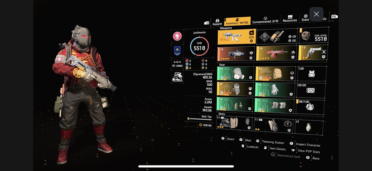 RNG_Funk's tweet photo. @TheDivisionGame Good old support build https://t.co/o32rkaB3DT