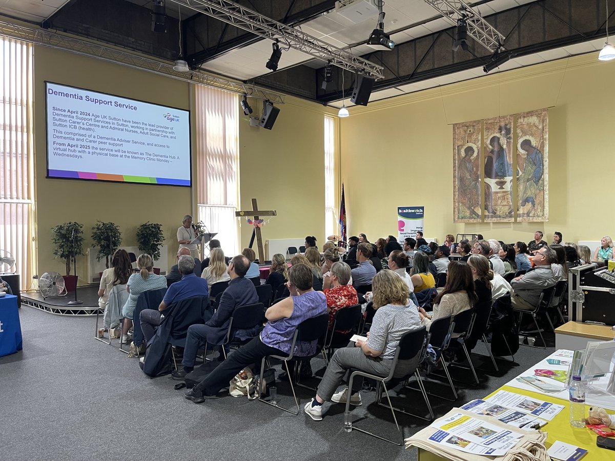 Sutton Community Liaison Officers PC CLEE and PC CUNNINGHAM attended Together for Sutton Older People's Information Network at Salvation Army yesterday. Looking at support for our more vulnerable older people in the borough during Dementia Action Week 2025
#MPSSutton