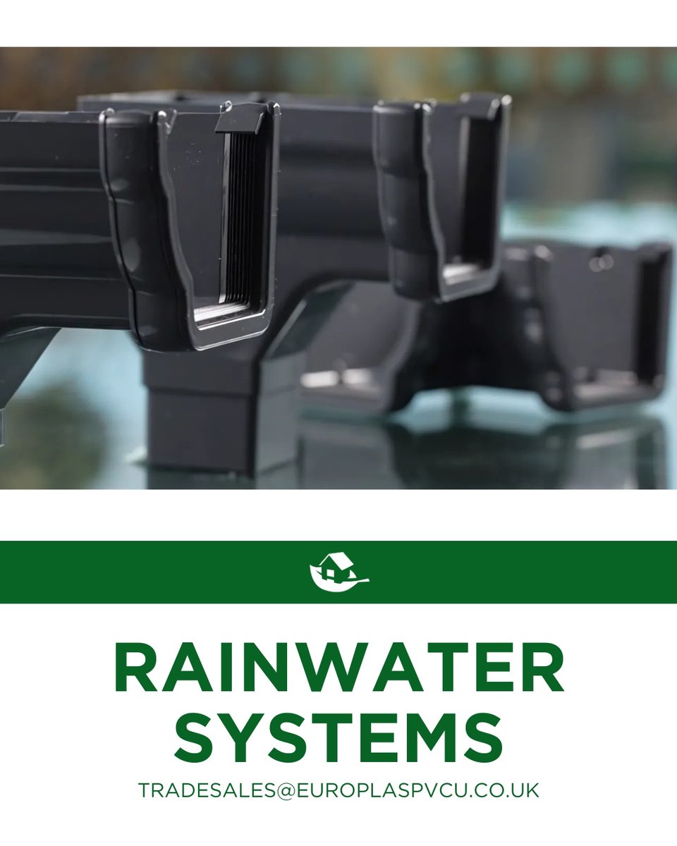 💧 Built to Flow, Made to Last.

From gutters to downpipes – our range of rainwater systems from FloPlast are trusted by the trade for their strength, reliability, and easy installation.
Available now at Europlas branches UK-wide.

#RainwaterSystems #FloPlast #EuroplasPVCu