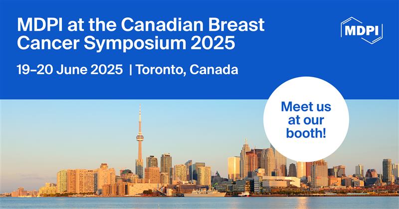 Current Oncology (@currentoncology) on Twitter photo π Meet MDPI at the Canadian Breast Cancer Symposium 2025! π
π 19-20 June 2025 | π Toronto
π Visit our booth to meet editors from:
<a href="/CurrentOncology/">Current Oncology</a> <a href="/Cancers_MDPI/">Cancers MDPI</a> <a href="/MdpiOnco/">Onco_MDPI</a> + 10 more journals!
πInfo: breastsymposium.ca
π’ Full announcement: mdpi.com/about/announceβ¦ π Meet MDPI at the Canadian Breast Cancer Symposium 2025! π
π 19-20 June 2025 | π Toronto
π Visit our booth to meet editors from:
<a href="/CurrentOncology/">Current Oncology</a> <a href="/Cancers_MDPI/">Cancers MDPI</a> <a href="/MdpiOnco/">Onco_MDPI</a> + 10 more journals!
πInfo: breastsymposium.ca
π’ Full announcement: mdpi.com/about/announceβ¦