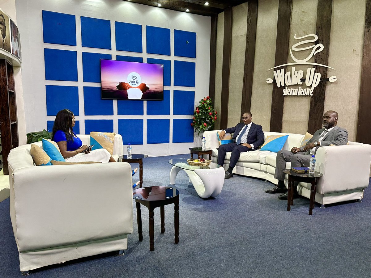 MoH (@mohs_sl) on Twitter photo Happening now!! Our Senior Permanent Secretary and our DCMO Clinical, hosted by the Africa Young Voices TV to discuss the outcomes of this year’s national health summit. It’s an opportunity for #MoH <a href="/DembyAustin/">Austin Demby</a> to clarify the misunderstanding around holding a summit at this time Happening now!! Our Senior Permanent Secretary and our DCMO Clinical, hosted by the Africa Young Voices TV to discuss the outcomes of this year’s national health summit. It’s an opportunity for #MoH <a href="/DembyAustin/">Austin Demby</a> to clarify the misunderstanding around holding a summit at this time
