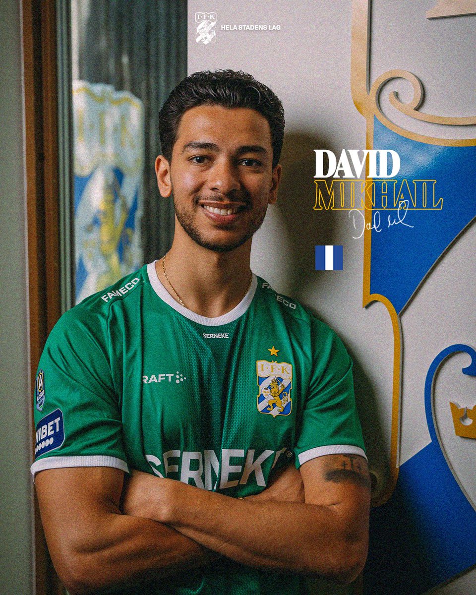 IFKGoteborg's tweet photo. 🔵⚪| Välkommen till IFK Göteborg, David Mikhail!

Den 26-årige målvakten har skrivit på ett kontrakt som sträcker sig året ut.

Läs mer: https://t.co/gle5caKLNe

#ifkgbg https://t.co/Y7cgX8gVXE
