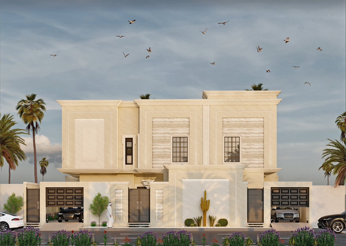 RAMZALTASHYID's tweet photo. من اعمالنا في التصاميم :

#شركة رمز التشييد للهندسة المدنية

جانب من اعمال تصميم واجهة فله 
المساحة 525 متر مربع 
نمط التصميم : نيو كلاسيك

#تصميم_داخلي #تصميم_معماري #مكتب_هندسي #اشراف #استشارات_هندسية #الخرج #الدلم #الرياض #اشراف #تصميم https://t.co/8TybF76jxs