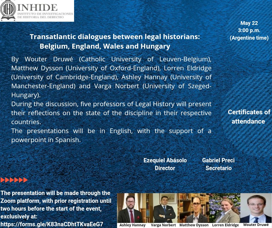 Dr Lorren Eldridge (@loreldridge) on Twitter photo Tomorrow 7pm UK time, <a href="/1mattdyson/">Matthew Dyson</a> , <a href="/AjHannay/">Ashley Hannay</a> and I are speaking about teaching legal history in England and Wales. The chapter we've written for an upcoming comparative book involved empirical research on English/Welsh unis, and reflects on future directions for the discipline. Tomorrow 7pm UK time, <a href="/1mattdyson/">Matthew Dyson</a> , <a href="/AjHannay/">Ashley Hannay</a> and I are speaking about teaching legal history in England and Wales. The chapter we've written for an upcoming comparative book involved empirical research on English/Welsh unis, and reflects on future directions for the discipline.