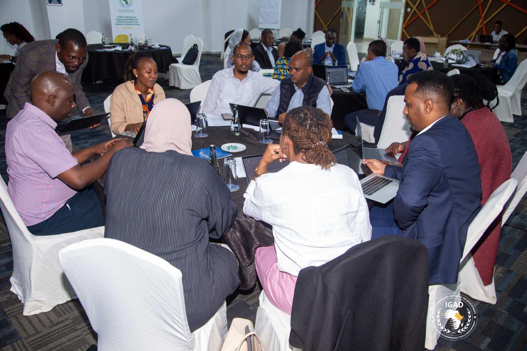 IGAD Gender (@igadgender) on Twitter photo 📍Day 2 | Review & Validation Workshop
Customised Gender Mainstreaming Guidelines & Tools for IGAD Pillars / Programme Areas
 
Today, IGAD technical experts are engaging in group work sessions to critically review the structure of the revised Gender Mainstreaming Guidelines and 📍Day 2 | Review & Validation Workshop
Customised Gender Mainstreaming Guidelines & Tools for IGAD Pillars / Programme Areas
 
Today, IGAD technical experts are engaging in group work sessions to critically review the structure of the revised Gender Mainstreaming Guidelines and