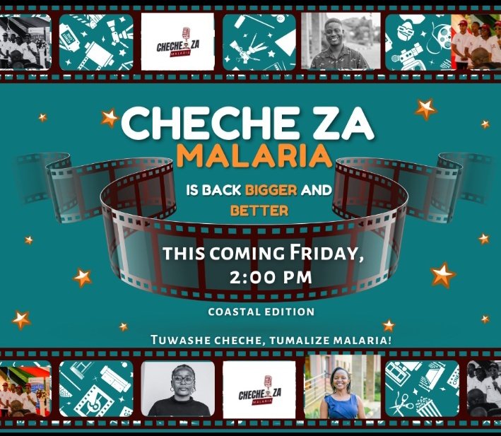 Cheche za Malaria is lighting up the coast this Friday at 2PM EAT! We’re turning up the heat with bold voices, fresh energy, and real talk on ending malaria—live on YouTube.From Kilifi to Kwale, this edition is all about coastal power and purpose. #ZeroMalariaYouthKE