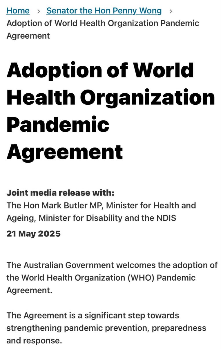 OMGTheMess's tweet photo. So
Next pandemic you won’t be able to refuse the jab
Even if the pandemic is suss
And the jab untested
What kind of Orwellian world government do we have? https://t.co/TvEIFMgAMb