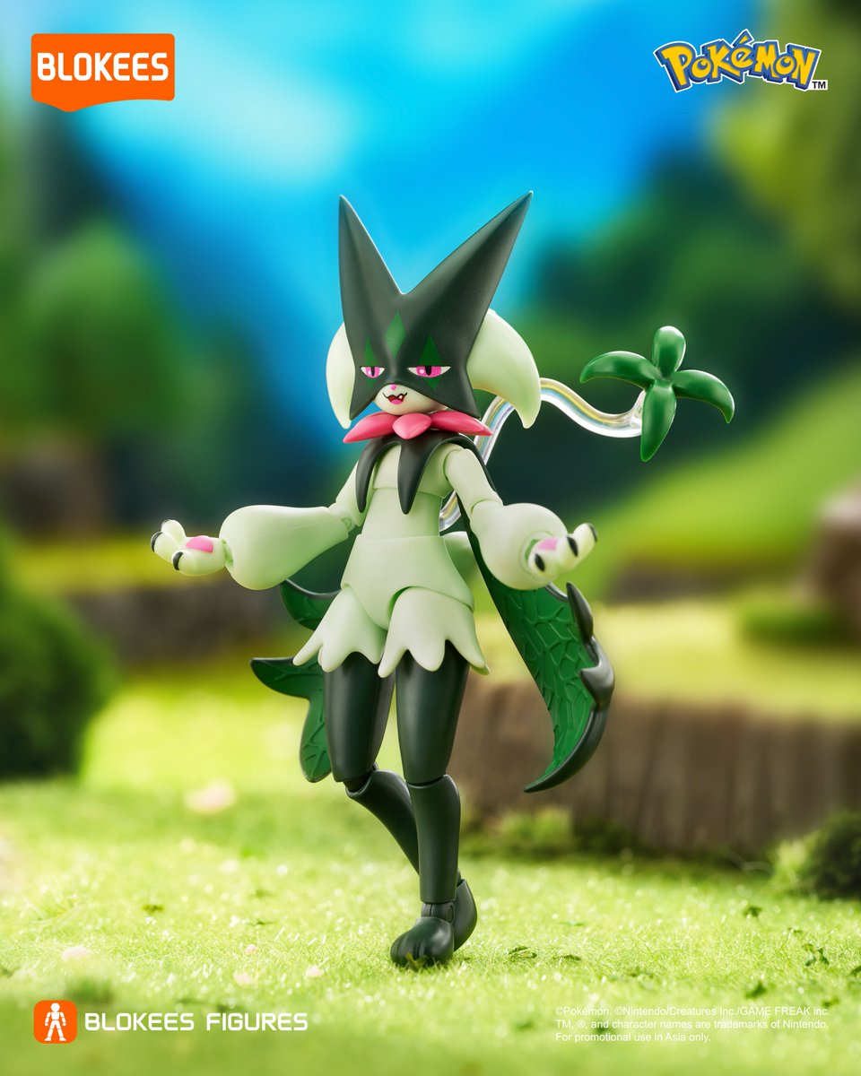 BlokeesUS's tweet photo. Straight from the world of Pokémon to your display, Blokees Pokémon Classic Version: Prologue of Adventure brings Meowscarada’s magic into your home.

#Blokees #Pokémon #BlokeesPokémon #Meowscarada https://t.co/1OQ5ZbXO4O
