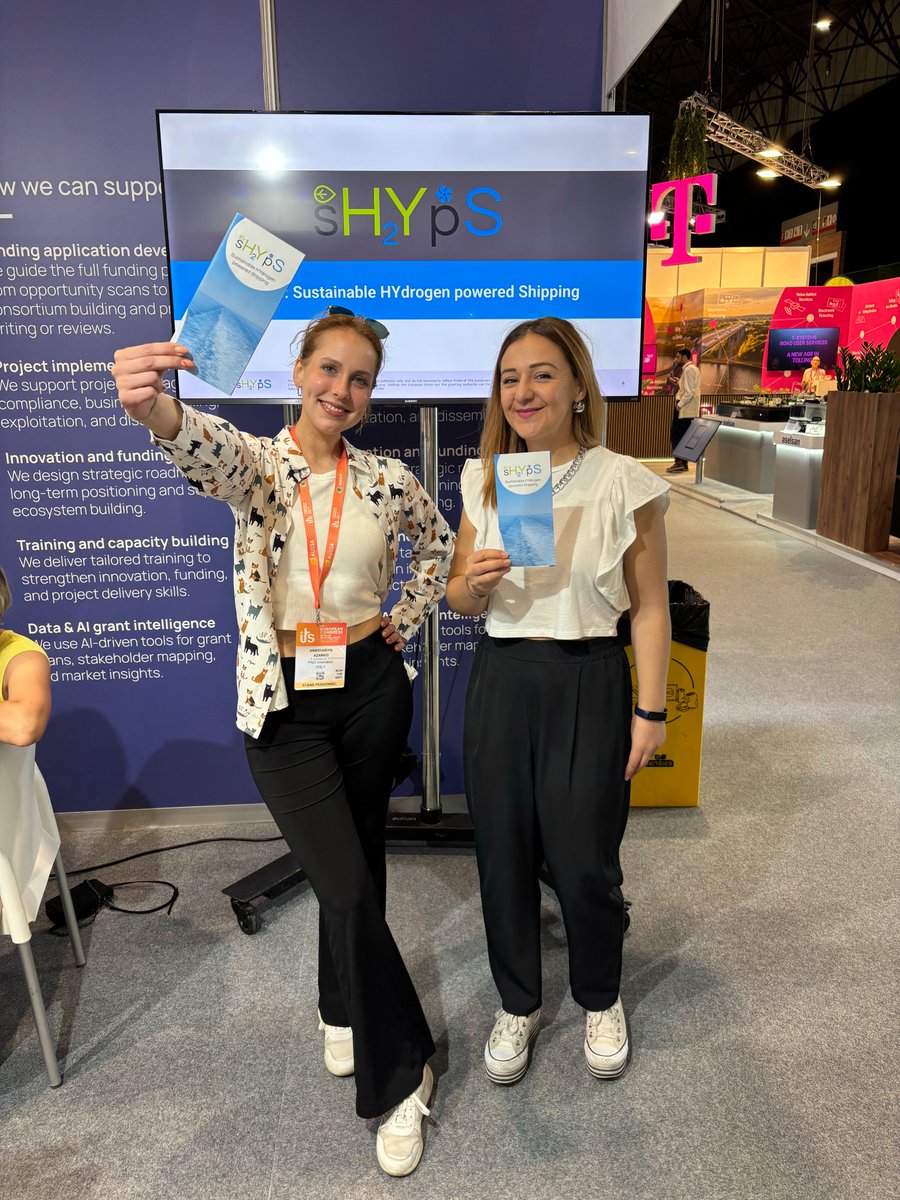 🚢 <a href="/ShypsP/">sHYpS Project</a>  makes waves at the #ITS Congress in Seville! Our colleagues from <a href="/PNO_IT/">PNO Innovation Italy</a>  proudly represented sHYpS at the <a href="/PnoEurope/">PNO Europe</a> booth, sparking meaningful conversations about the project’s vision and impact!