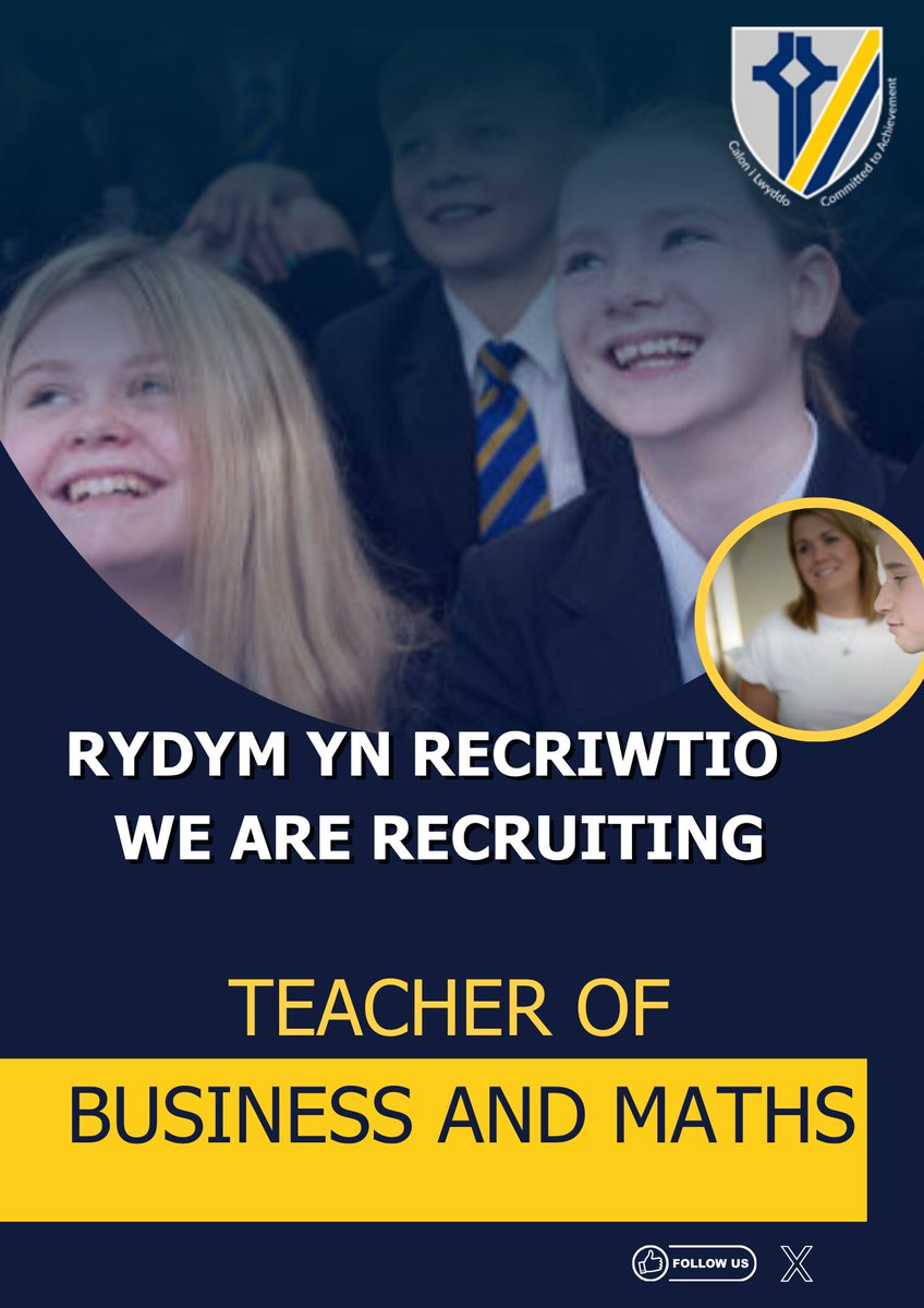 Caldicot School (@caldicot_sch) on Twitter photo We are recruiting!
We have some great opportunities to join #teamcaldicot
Visit link below for more information and to applyπ
eteach.com/jobs?empNo=193β¦
<a href="/MonmouthshireCC/">Monmouthshire / Sir Fynwy</a> <a href="/sewalesEAS/">EAS</a> <a href="/torfaencouncil/">Torfaen Council π΄σ §σ ’σ ·σ ¬σ ³σ ΏπΊπ¦</a> We are recruiting!
We have some great opportunities to join #teamcaldicot
Visit link below for more information and to applyπ
eteach.com/jobs?empNo=193β¦
<a href="/MonmouthshireCC/">Monmouthshire / Sir Fynwy</a> <a href="/sewalesEAS/">EAS</a> <a href="/torfaencouncil/">Torfaen Council π΄σ §σ ’σ ·σ ¬σ ³σ ΏπΊπ¦</a>