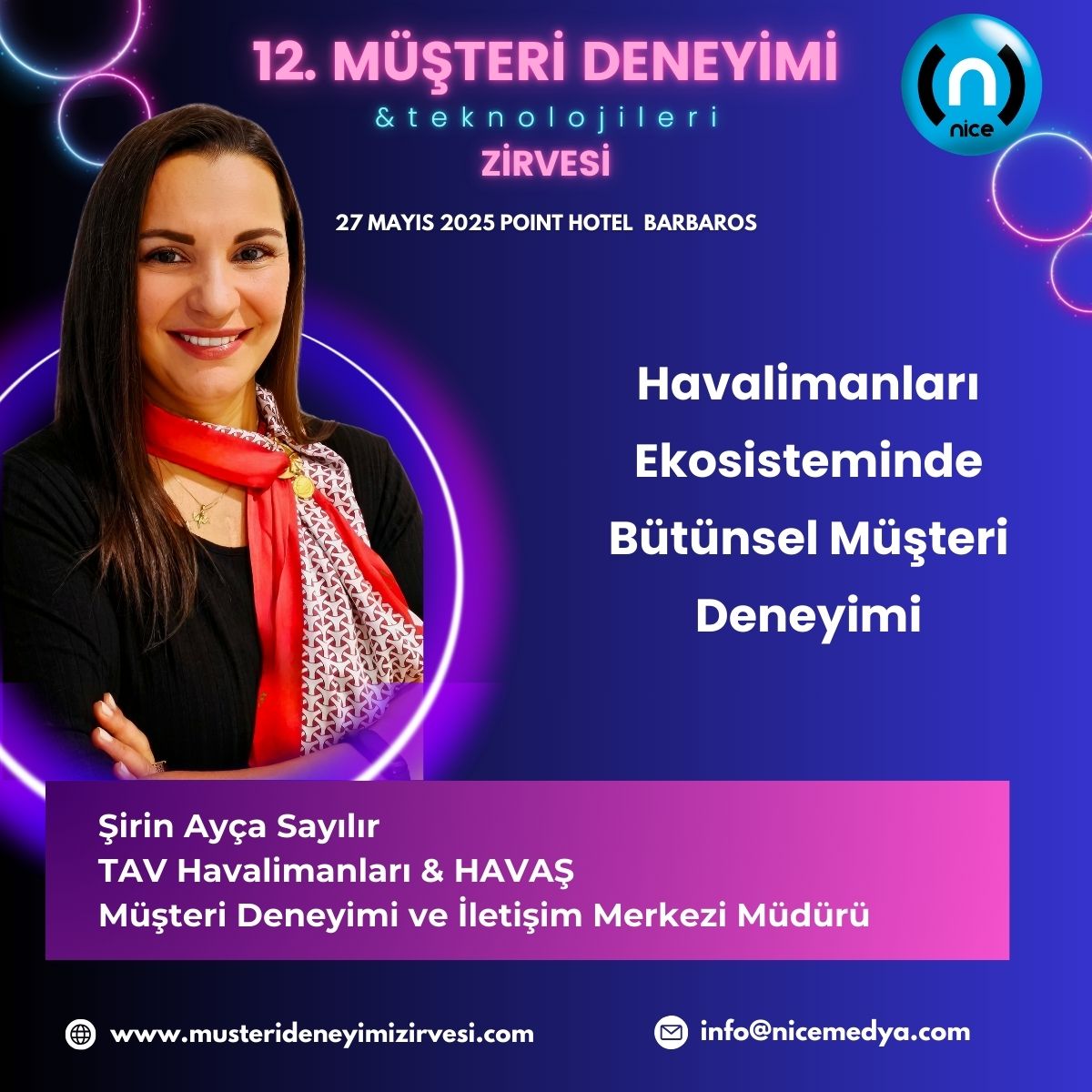 callcentermag's tweet photo. Havacılıkta fark yaratan müşteri deneyimi uygulamaları, 12. Müşteri Deneyimi &amp; Teknolojileri Zirvesi'nde hem TAV'ın hem de HAVAŞ'ın müşteri deneyimini yöneten uzman bir isim tarafından ele alınıyor.@HavasGH @TAVairports
Zirveye Katılmak için;
https://t.co/WyYU3ZoGJX
#nicemedya https://t.co/8oByHCMrHi