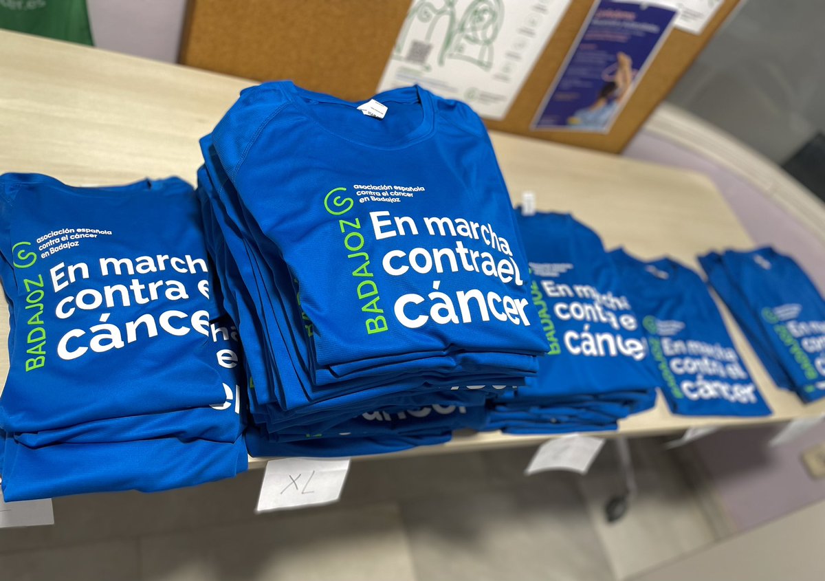 JuanParejoFdez's tweet photo. Animaros e inscribiros en la V Caminata Contra el Cáncer @contracancerINV 25Mayo #AECC. Podéis hacerlo en su sede en la plaza de Portugal en #Badajoz y en Líder Sport. Nosotros ya tenemos nuestro dorsal! #UnaLuchaDeTodos #EnMarchaContraElCancer 🥊 https://t.co/08McKKrJd8