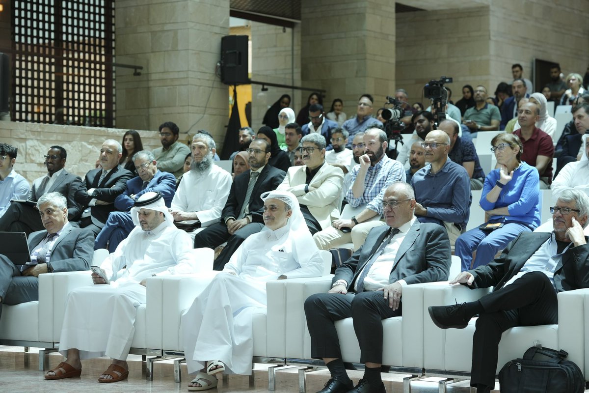 QCRI (@qatarcomputing) on Twitter photo A fascinating discussion with Prof. Wooldridge, hosted by Dr. Ahmed Elmagarmid <a href="/akelmagarmid/">Ahmed Elmagarmid</a>, on AI’s evolution, consciousness, GenAI’s impact on education & work, and the path toward responsible, human-centered AI.
<a href="/HBKU/">جامعة حمد بن خليفة</a> <a href="/CarnegieMellonQ/">CarnegieMellonQatar</a> A fascinating discussion with Prof. Wooldridge, hosted by Dr. Ahmed Elmagarmid <a href="/akelmagarmid/">Ahmed Elmagarmid</a>, on AI’s evolution, consciousness, GenAI’s impact on education & work, and the path toward responsible, human-centered AI.
<a href="/HBKU/">جامعة حمد بن خليفة</a> <a href="/CarnegieMellonQ/">CarnegieMellonQatar</a>