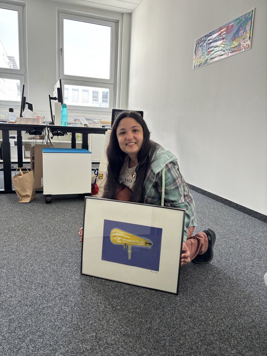 mrentetz's tweet image. I did not know we have an artist in @STGS_FAU Thank you immensely Sandra Klos. A wonderful way to celebrate our forthcoming #radiation exhibit livingwithradiation.eu @fau @SiemensHealthPR