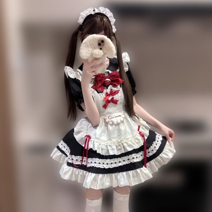 Maidens_Reve's tweet photo. 💕Maiden's Rêve
    プレゼントキャンペーン°˖✧

🎁ネイビーバックリボンフリルメイド服セット🎁
https://t.co/4LZTJhsW9V

🎀参加条件🎀
→@Maidens_Reveをフォロー
→このツイートをRT

🎀締め切り🎀
　6月21日

❣ご希望のサイズをコメント/引用RTで当選確率アップ❣ https://t.co/8RknqdtVVp