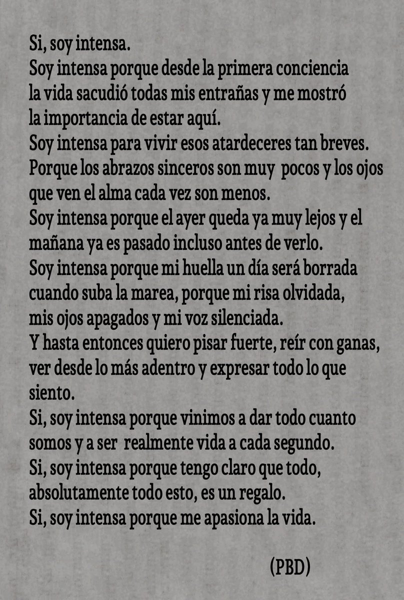 Intensamente!!
<a href="/Clubpoetasblog/">Club de los poetas</a> 
<a href="/laparadapoetica/">La Parada Poética</a> 
<a href="/Poemas_del_alma/">Poemas del Alma</a> 
<a href="/PoesiaYRelatos/">Poesía y relatos</a> 
<a href="/Poetas_Nuevos/">Poetas Nuevos</a> 
<a href="/poemame_poesia/">Poémame</a> 
<a href="/circulodepoesia/">Círculo de Poesía</a> 
<a href="/uncafeconletras/">Un café con letras</a> 
<a href="/Librosyescritor/">Libros y escritores</a> 
<a href="/pdepoesia/">Periódico de Poesía</a> 
<a href="/TeamPoetero/">Team Poetero</a>