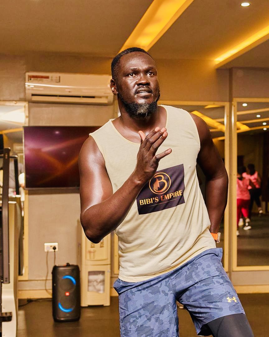 Health is Wealth.. Aerobics with coach Bul at Bibi Ali’s Twin Tower every Monday, Wednesday and Friday at 6:00 PM. Come through.