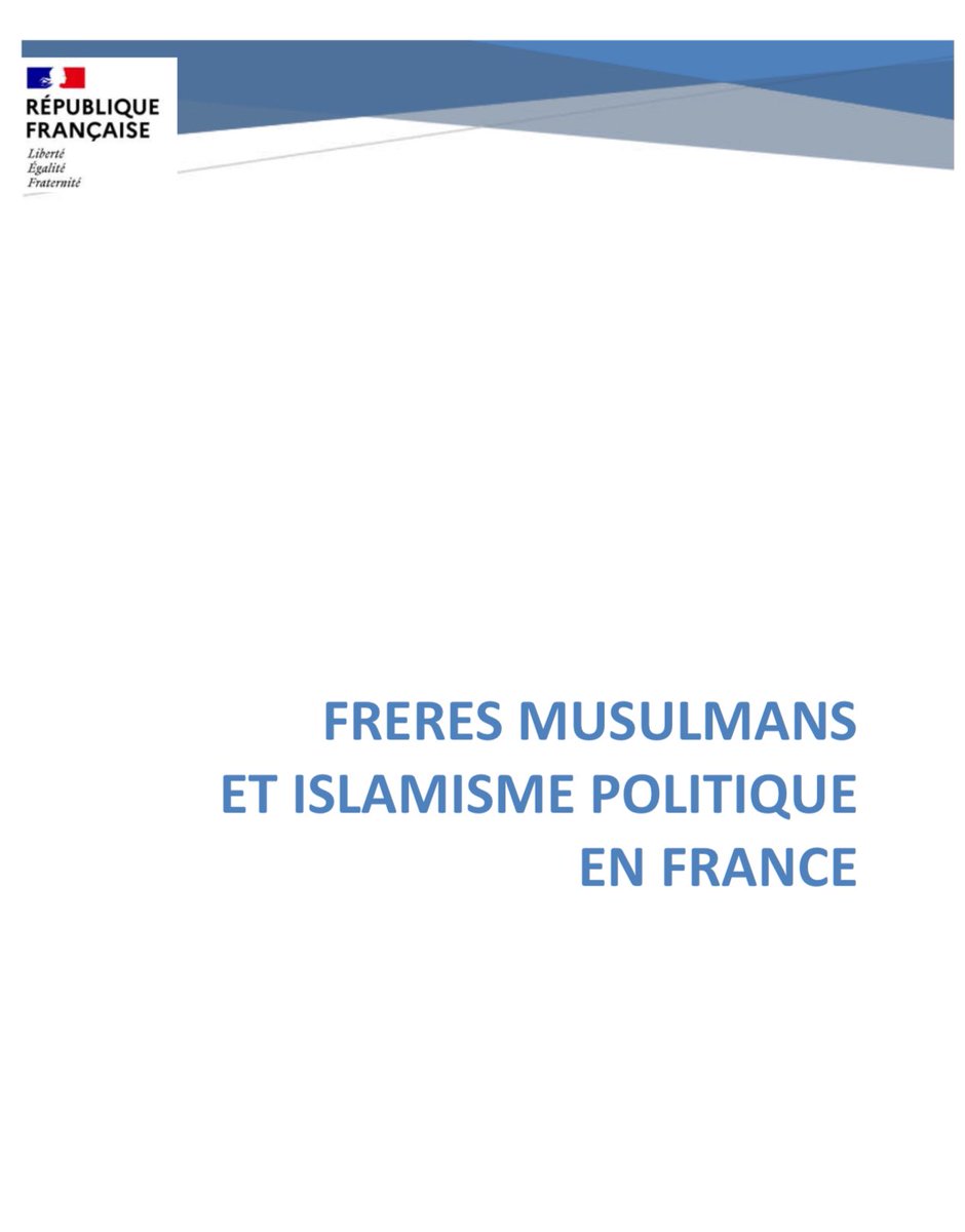 🔴📑 Retrouvez le fameux rapport du Ministère de l’Interieur sur les Frères musulmans sur ma chaîne telegram : t.me/Damienrieu/155…