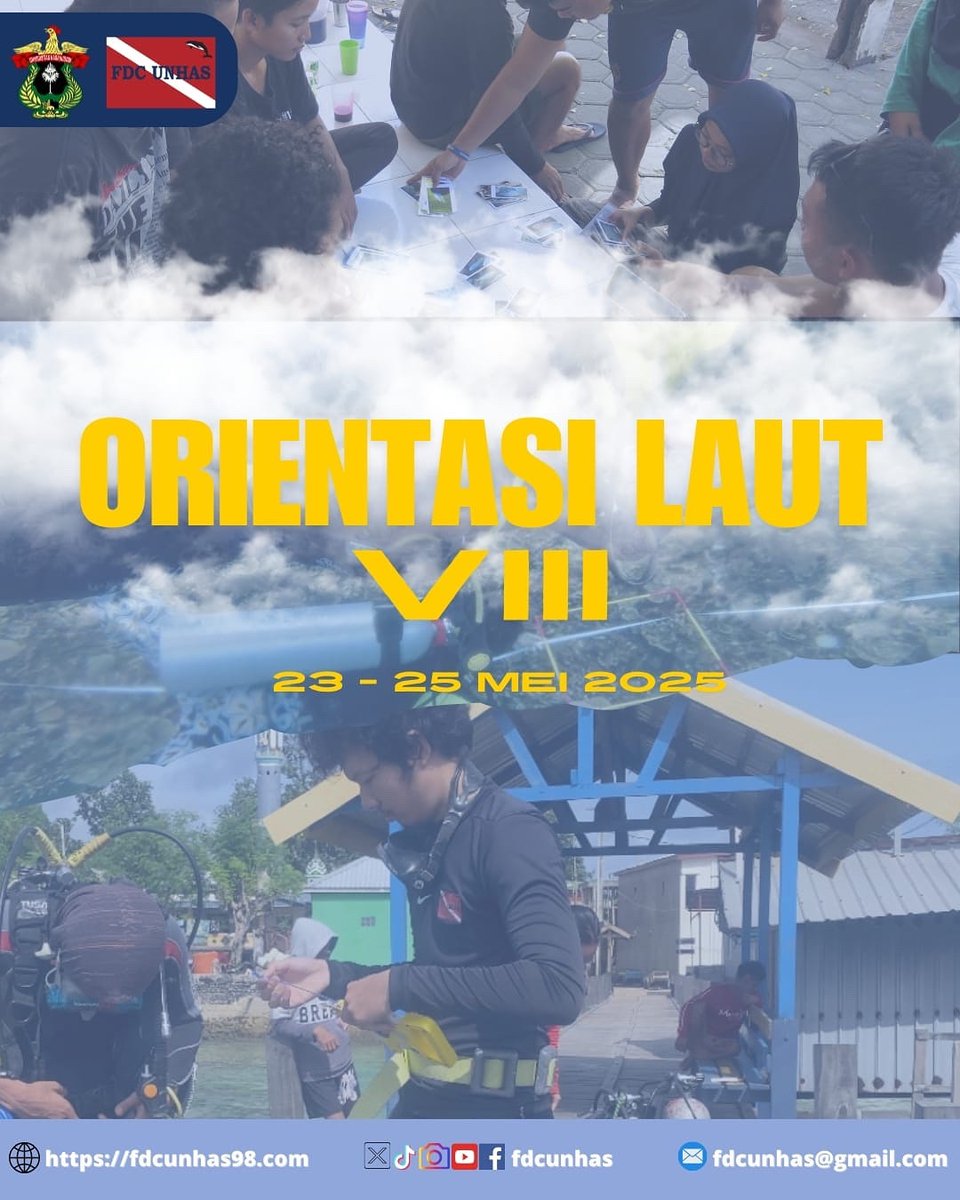 [ORIENTASI LAUT VII]    

Halooo👋 Apa kabar nih buddie
Ada kabar terbaru nih, Tanggal 23-25 Mei 2025 akan dilaksanakan kegiatan Orientasi Laut yang VIII.

Kami meminta dukungan dan doa agar kegiatan ini berlansung dengan lancar.   __________________________ 
Waspada Dira Anuraga