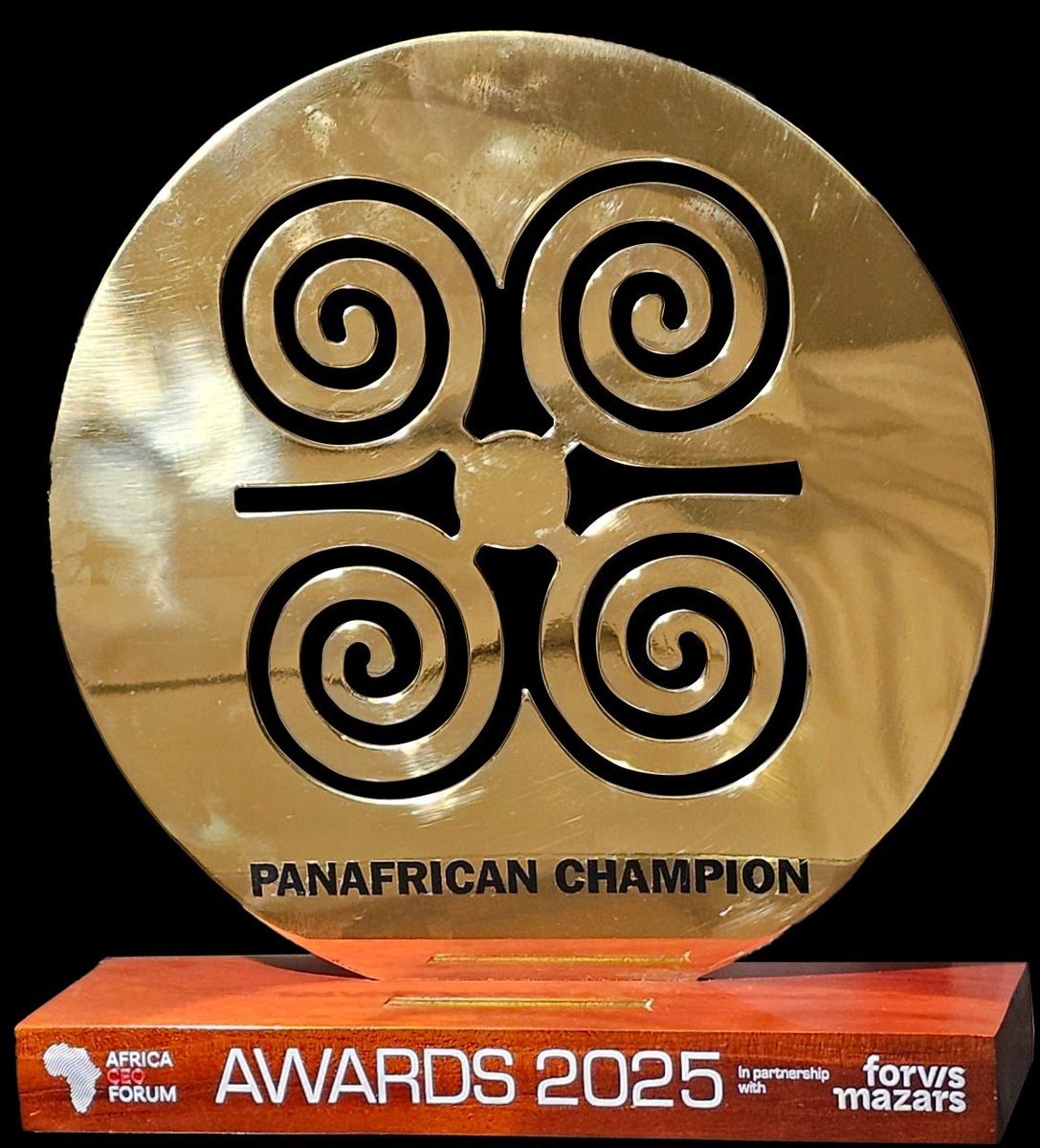AFRICA RE WINS THE PANAFRICAN CHAMPION AWARD AT THE 2025 AFRICA CEO FORUM
The African Reinsurance Corporation, the continent’s leading reinsurer won the prestigious “PanAfrican Champion” Award at the recently concluded Africa CEO Forum held in Abidjan, Côte d’Ivoire, 12-13 May