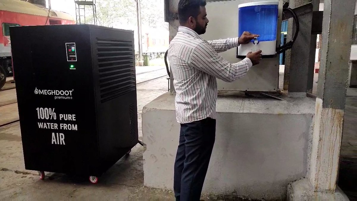 Empowering Railways with Reliable, Sustainable Drinking Water!

We’re proud to share the successful deployment of our Meghdoot® Air Water Plant at a key railway workshop in Central India.

Learn more about us at maithriaqua.com