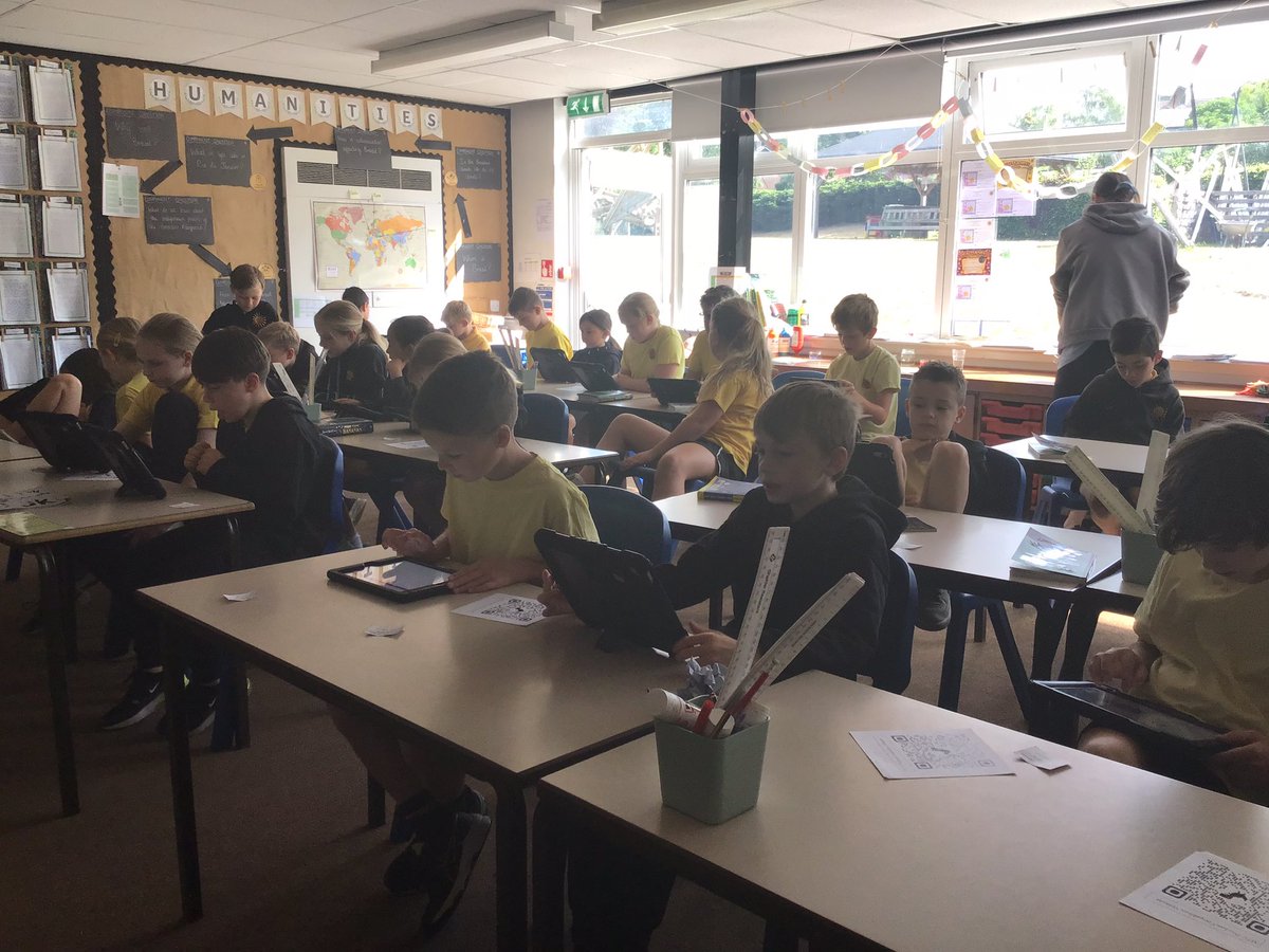 We are all competing in a Times Table Competition with lots of other Y4 children across the country today. We are currently first place! With bits of art and movement breaks throughout the day we hope we can keep our position! <a href="/GaytonPrimary/">Gayton Primary</a>