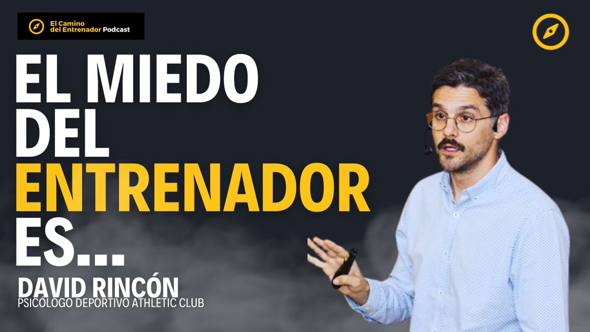 Escucha esto de David Rincón, psicólogo de Athletic Club y Lezama.

"Los jugadores no quieren que les digas lo que tienen que hacer."

Quieren que les expliques por qué lo haces tú.

Minuto 31:00.

La clave no es la decisión, sino el argumento.