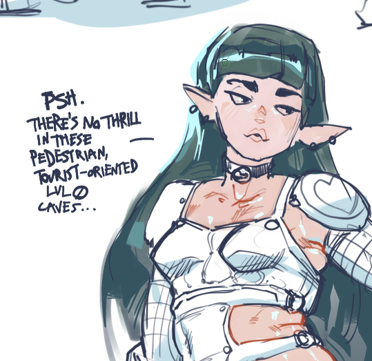 No scaling zones can get boring.