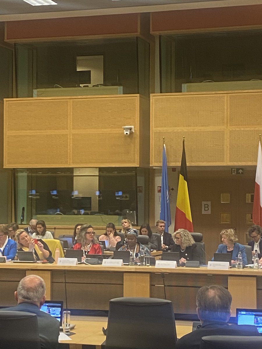 UN Women in Brussels (@unwomeneu) on Twitter photo <a href="/KotulaKat/">Katarzyna Kotula</a> <a href="/BelgiumMFA/">🇧🇪 Belgium MFA</a> 🔴Live from the High-level Panel:
Â
<a href="/UN_Women/">UN Women</a> Deputy Executive Director <a href="/vanyaradzayi/">Nyaradzayi Gumbonzvanda</a>Â is clear: our work on women's rights and #WPS is not an ideology, it is a fundamental principle.
Â
Because "When women co-lead, peace follows. When women co-lead, peace sustains"
#WPS25Brussels <a href="/KotulaKat/">Katarzyna Kotula</a> <a href="/BelgiumMFA/">🇧🇪 Belgium MFA</a> 🔴Live from the High-level Panel:
Â
<a href="/UN_Women/">UN Women</a> Deputy Executive Director <a href="/vanyaradzayi/">Nyaradzayi Gumbonzvanda</a>Â is clear: our work on women's rights and #WPS is not an ideology, it is a fundamental principle.
Â
Because "When women co-lead, peace follows. When women co-lead, peace sustains"
#WPS25Brussels