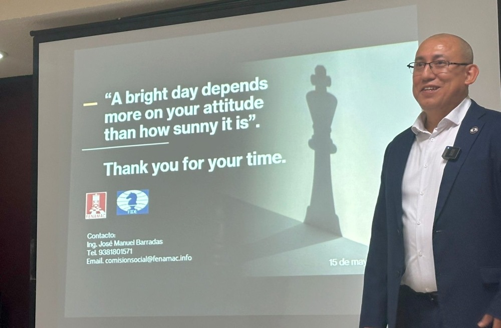 imsasports's tweet photo. 🌍♟️ History made in Mexico City! The first-ever Continental-America #ChessForFreedom workshop brought together nations to expand the impact of chess in prisons. Big wins, deep discussions, and a brighter future through chess! 🇲🇽 #FIDE #IMSA #socialchess #mindsports #Chess https://t.co/r9NYL7O1Al