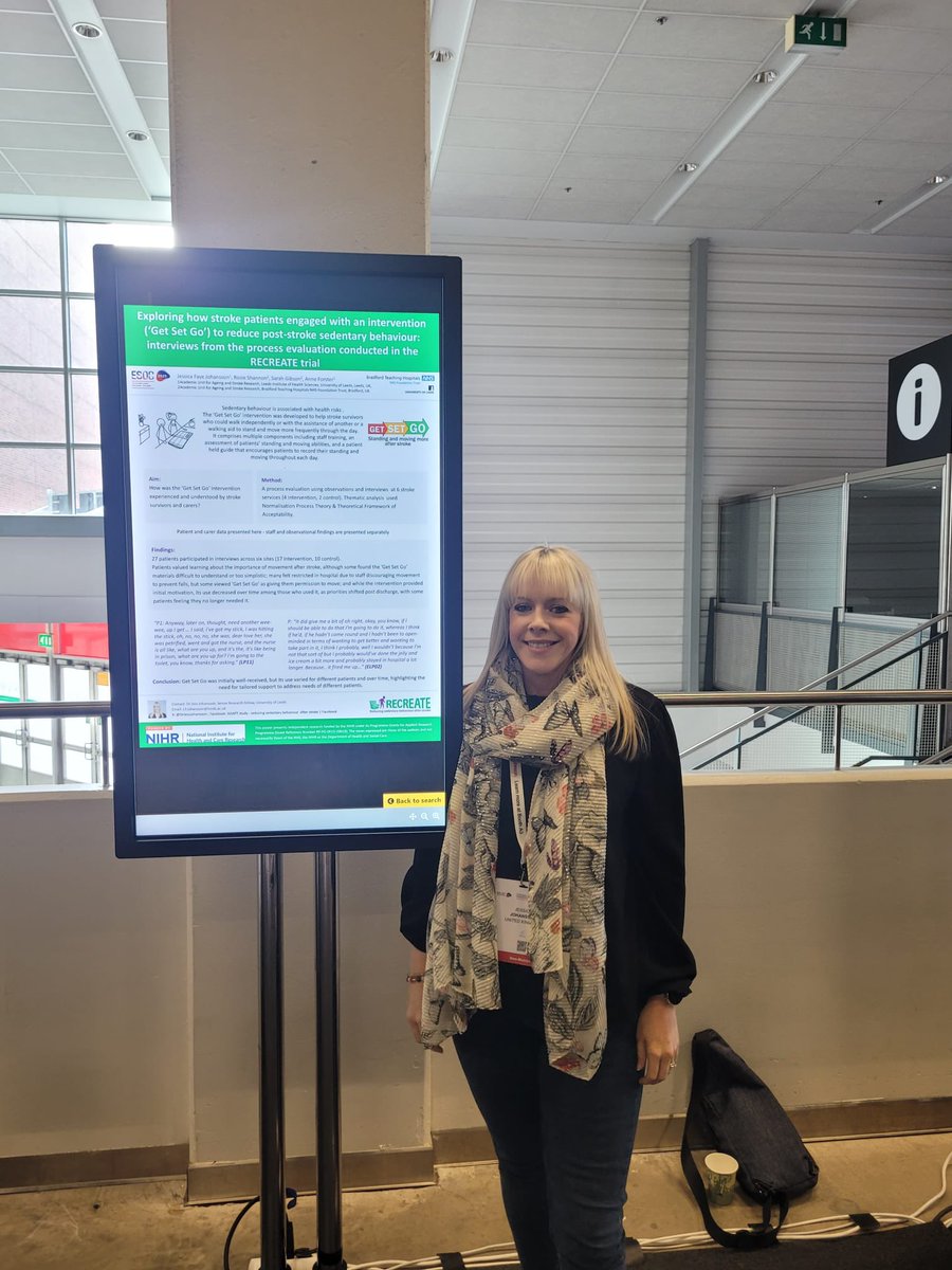 AUASResearch's tweet image. Meet Dr. @Drjessjohansson at the e-posters zone of the @ESOstroke Conference!
She’ll be happy to present the team’s progress on the ADAPT Study and the evaluation process of the RECREATE trial.
#ESOC2025