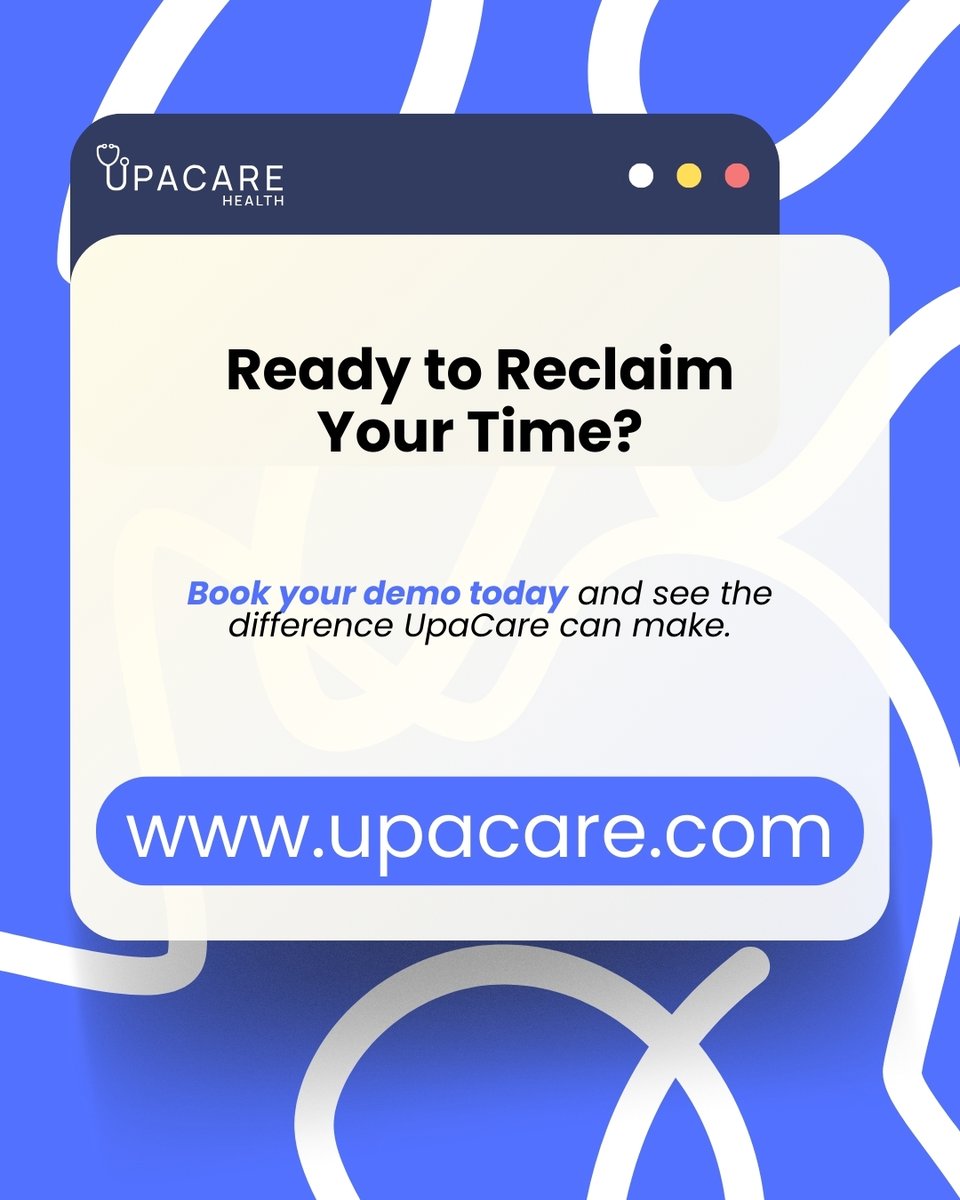 UpaCare's tweet photo. 💸 Admin is costing you more than you think.

Lost time = lost revenue.

With UpaCare, AI handles clinical notes, scheduling, and more—giving you 2 hours back a day. ⏳

Ready to streamline your clinic? 🚀

👉Book your demo at https://t.co/TomPs4ibXw

#HealthTech #AIinHealthcare https://t.co/RGCW0L9ZUK