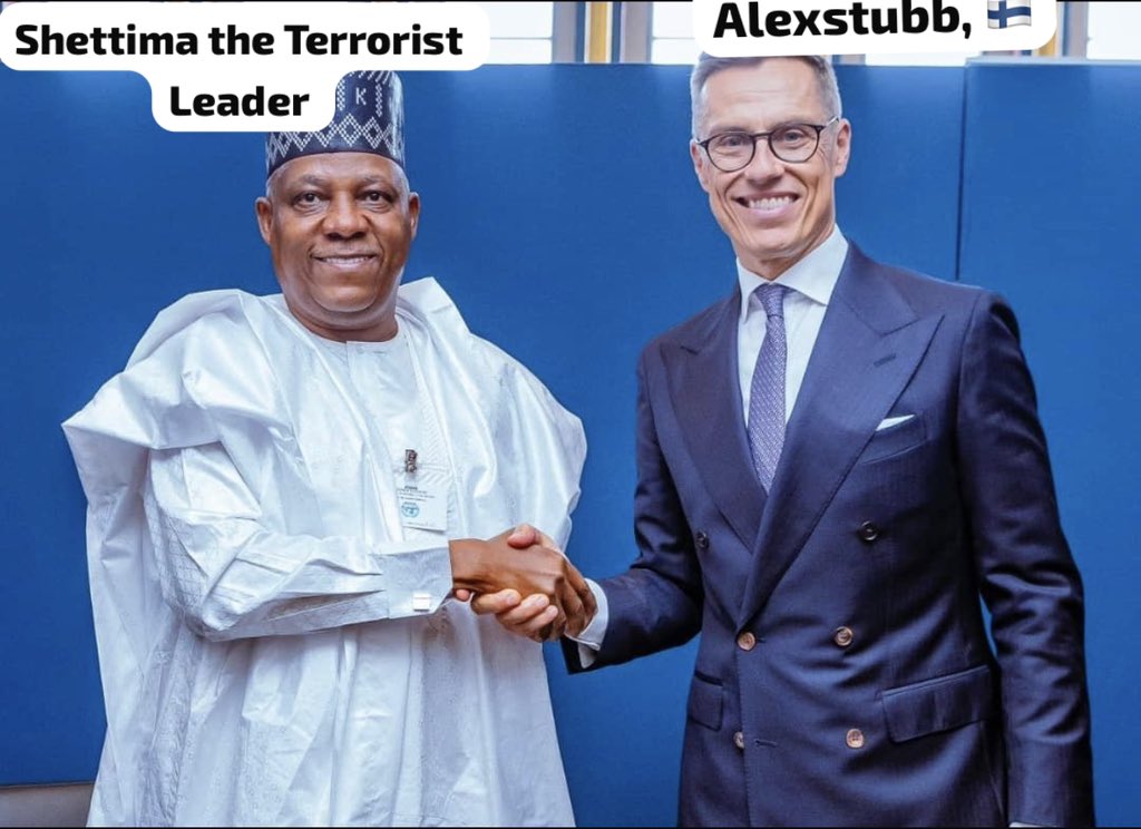 MEHMET VEFA DAG (@africandemoc) on Twitter photo Any body who is found associating with founders of terrorists groups is terrorist <a href="/alexstubb/">Alexander Stubb</a> you are in the list now, your name will forever be remembered as that president of Finland who supported Nigeria government to slaughter Biafrans today tomorrow and the future. Any body who is found associating with founders of terrorists groups is terrorist <a href="/alexstubb/">Alexander Stubb</a> you are in the list now, your name will forever be remembered as that president of Finland who supported Nigeria government to slaughter Biafrans today tomorrow and the future.