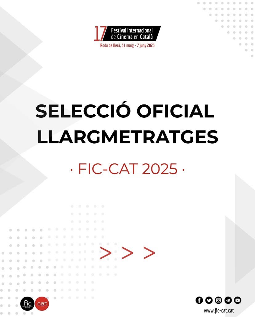 La invasió dels bàrbars, de Vicent Montsonís, serà el film d’obertura del FIC-CAT 2025!

📍 Roda de Berà
🗓 31 de maig – Estrena mundial

Gràcies al festival per acollir-nos a la Selecció Oficial Llargmetratges <a href="/FICCAT/">Festival FIC-CAT</a> 

#FICCAT2025 #LaInvasióDelsBàrbars #Estrena #CinemaEnCatalà
